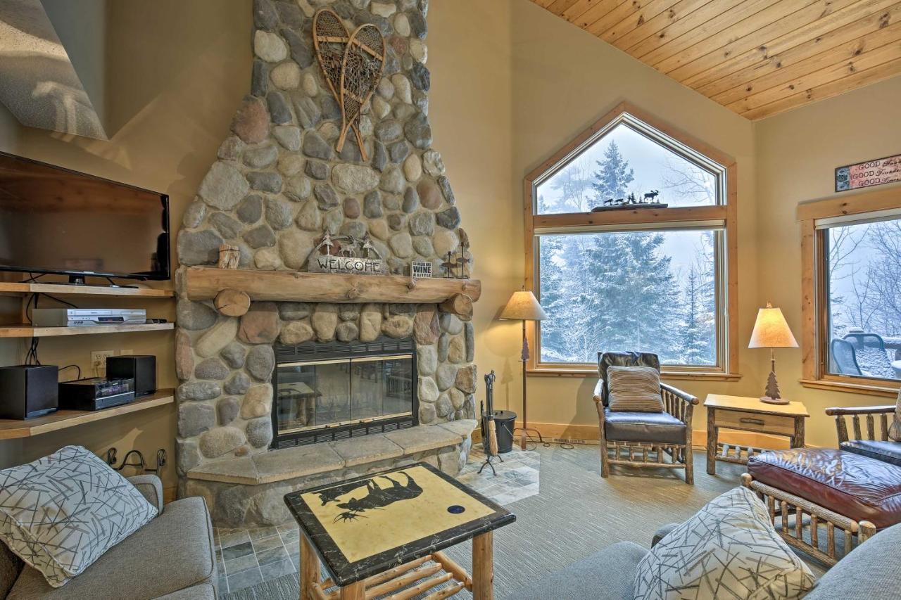 Comfy Lutsen Mountain Villa With Balcony And Grill Экстерьер фото