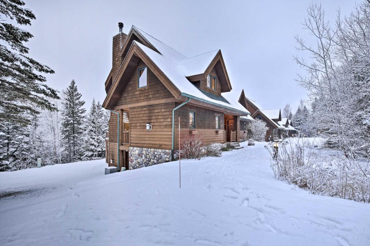 Comfy Lutsen Mountain Villa With Balcony And Grill Экстерьер фото