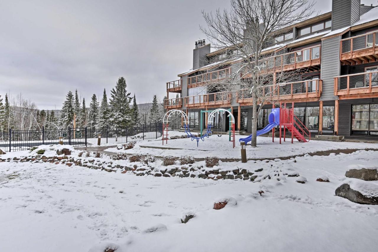 Comfy Lutsen Mountain Villa With Balcony And Grill Экстерьер фото
