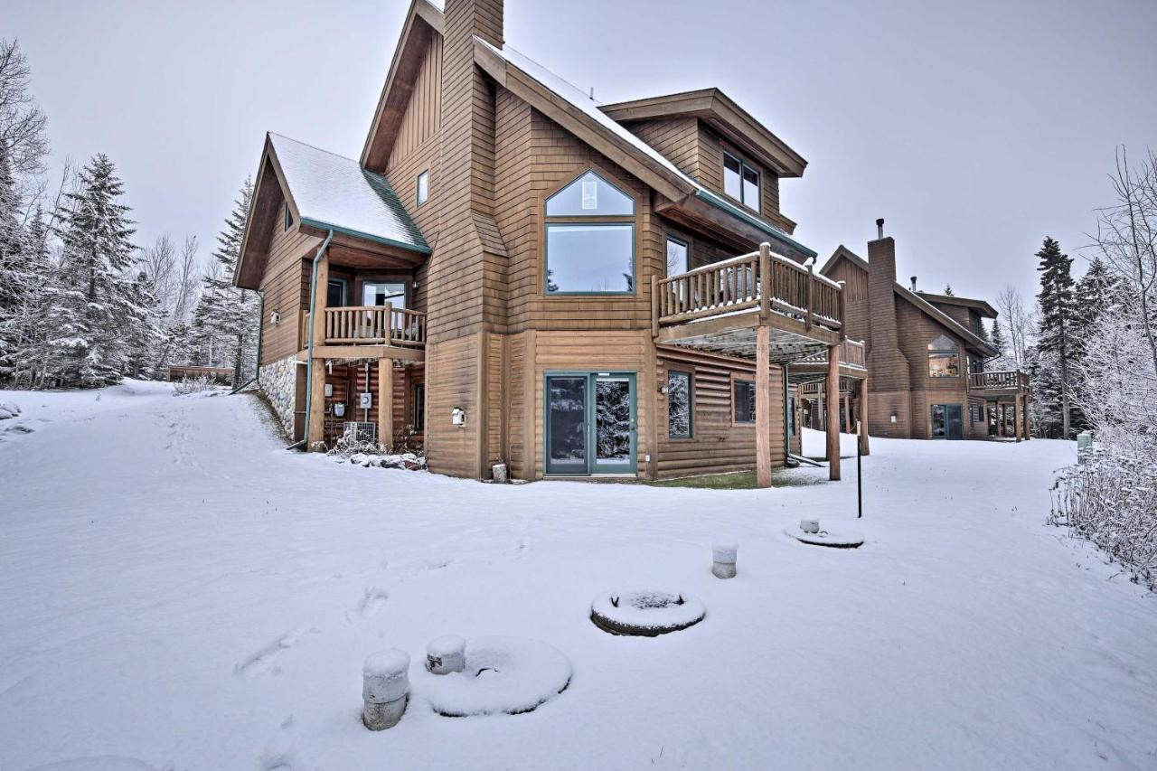 Comfy Lutsen Mountain Villa With Balcony And Grill Экстерьер фото